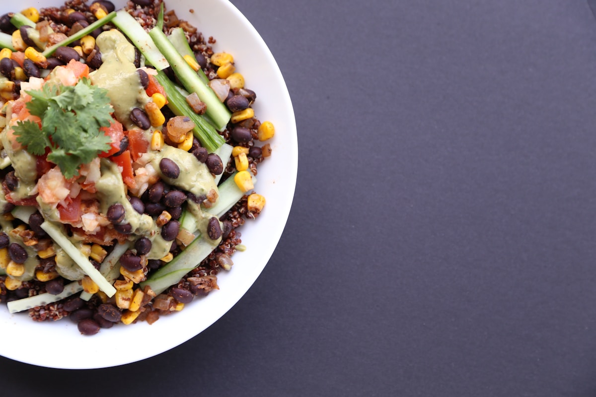 Quinoa Corn and Black Bean Salad
