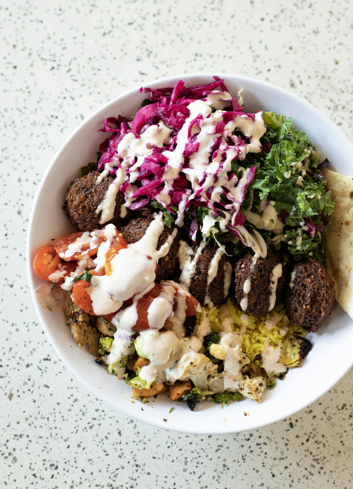 Quinoa Falafel Bowl